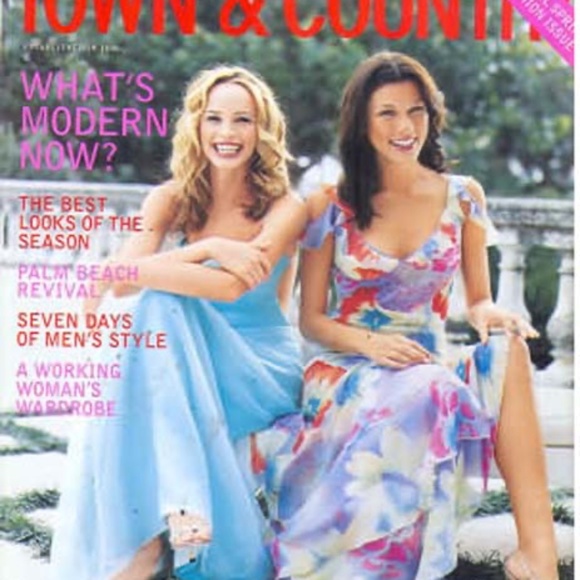 TOWN AND COUNTRY MAGAZINE, MARCH 2000, EXCELLENT CONDITION, ORIGINAL OWNER, SING - Picture 1 of 1